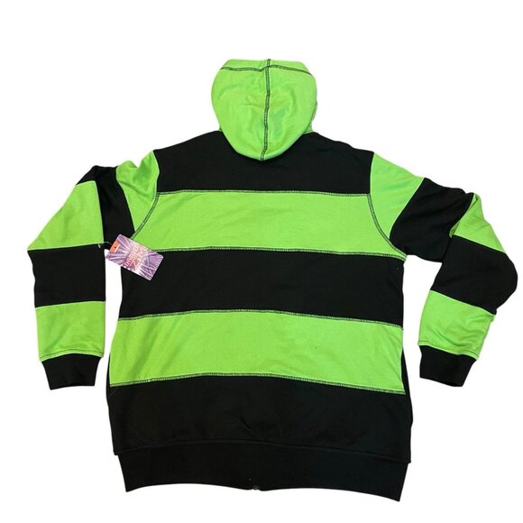 Invader Zim Gir Zip Up Hoodie. Size Women's Size XL Reversible Hoodie. - Picture 2 of 11